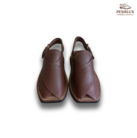 Zardari Elite™ – Signature Leather Chappal